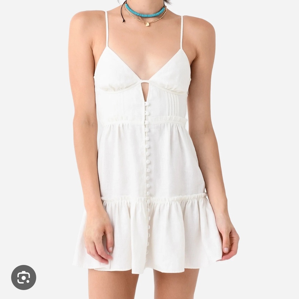 Loveshackfancy new with tags white maple dress